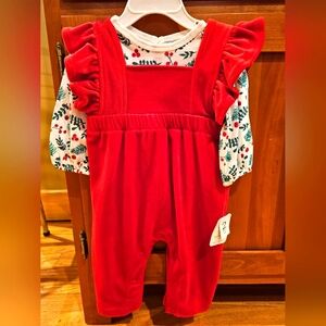NWT Christmas 2-Piece Outfit